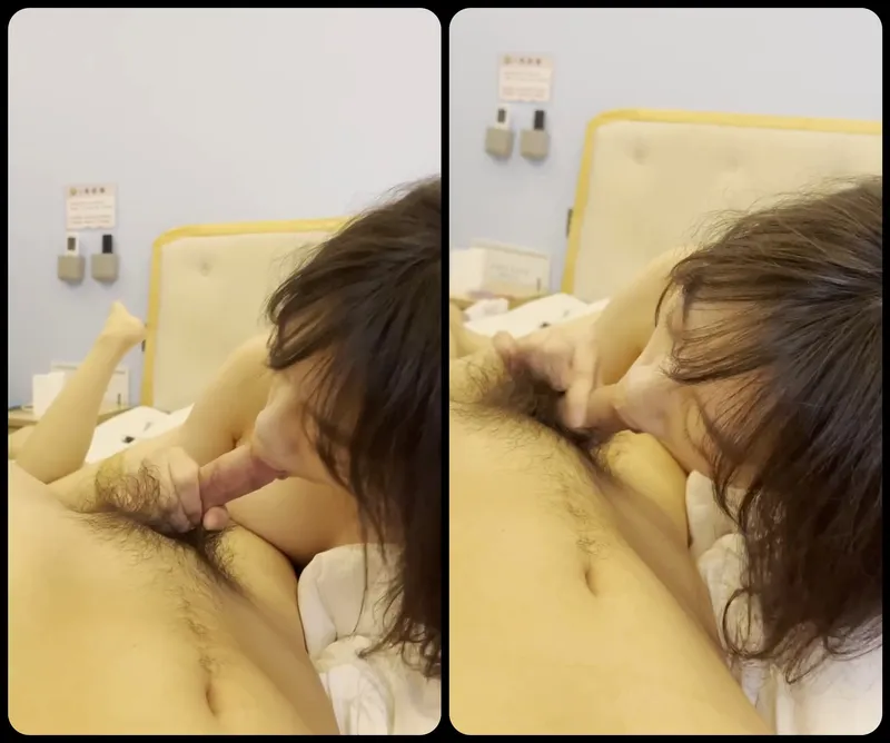 Eny ngoan bú láp cò bự của anh