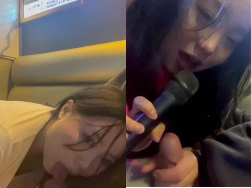 Hát karaoke em cầm nhầm mic thành chuối anh rồi liếm luôn